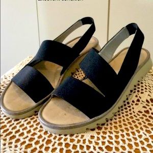 The FLEXX Nubuck/Elastic Sandal Slingback